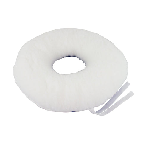 Cuscino antidecubito rotondo con foro doppia faccia 44 cm