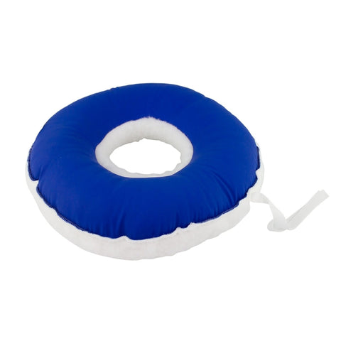Cuscino antidecubito rotondo con foro doppia faccia 44 cm