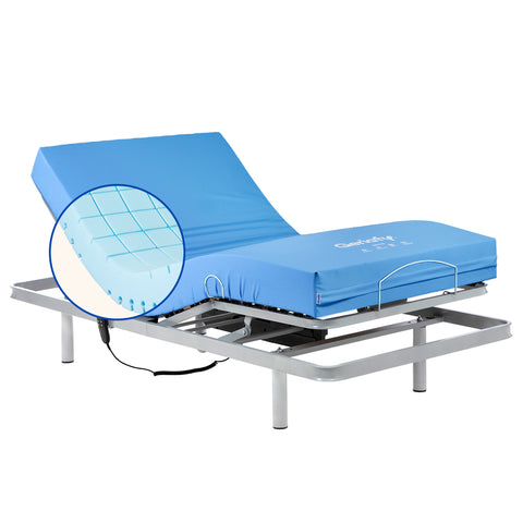 Pack Letto Ortopedico con Materasso Impermeabile Alta resilienza Origin HR