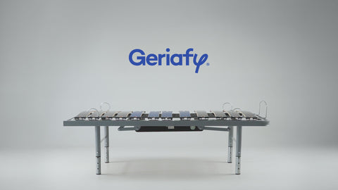 Geriafy - Pack Letto Elettrico Regolabile in 4 Altezze con Materasso Ortopedico Memory foam Cotone (80x190 cm, Gambe regolabili)