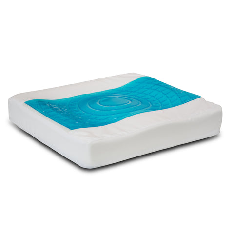 Cuscino Antidecubito in Memory Foam e Gel - Comfort Anatomico