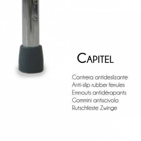 Deambulatore Pieghevole con Due Ruote