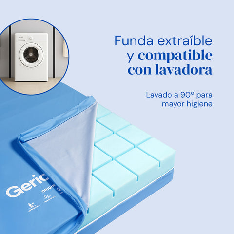 Materasso impermeabile in schiuma | Taglio superiore a griglia - Origin HR