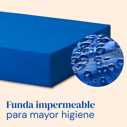 Pack letto ortopedico elettrico con materasso impermeabile Professional HR