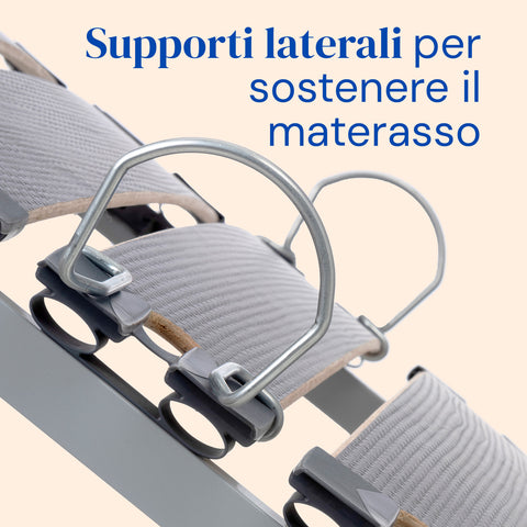 Letto ospedale con materasso sanitario HR impermeabile
