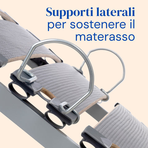 Letto ortopedico elettrico con materasso in Visco Tencel