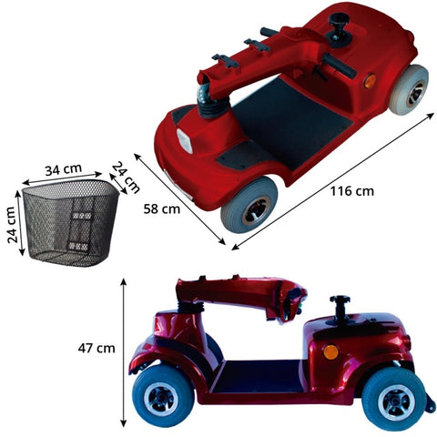 Scooter per disabili Piscis