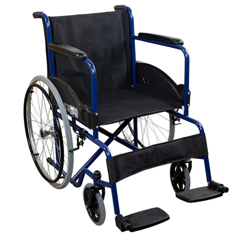 Sedia a rotelle autopropulsabile - Colore blu