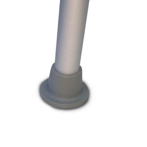 Sgabello da bagno | Regolabile | Antiscivolo | Bianco | Modello Faro